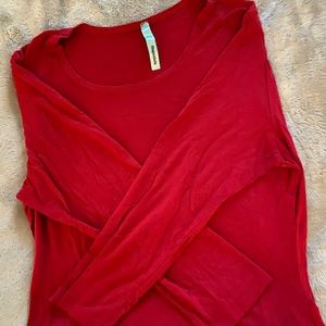 Red long sleeve